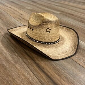 Charlie 1 Horse Comanche Straw Cowboy Cowgirl Hat 7 1/8
